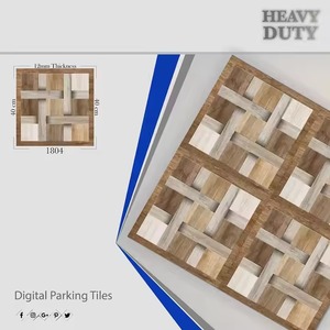 Foshan กระเบื้องเซรามิกสำหรับกลางแจ้งขนาด400x400มม. ขนาด40x40ซม. กระเบื้องที่จอดรถแบบดิจิตอลสำหรับรถยนต์ห้องน้ำห้องโถงทั้งตัวเครื่องทันสมัยผลิตตามสั่ง - Product Image 3