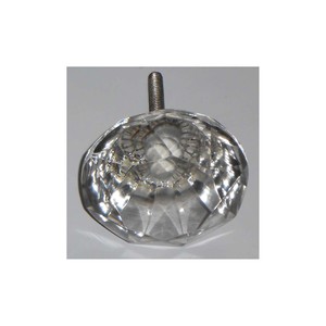 2025 boutons de verre personnalisés meubles décoratifs pour la maison poignées de porte de garde-robe en forme de diamant pour accessoires de fenêtre - Product Image 1