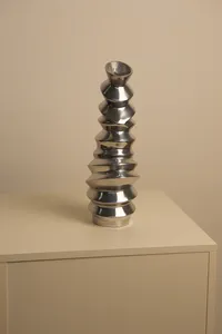 Designer Decorative Metal Flower Vase Premium Decor Bulk Supplier <b>Tabletop</b> Vase for Premium Homes Luxury Living Zahid Exports - Product Image 3