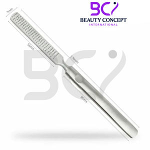 Mango antideslizante Acero inoxidable quirúrgico 5 piezas Manicura Pedicura Kit de herramientas para el cuidado de las uñas Juegos de instrumentos de Podología - Product Image 4