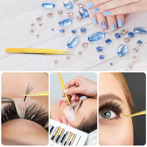 Pince à cils violette avec logo personnalisé, vente en gros - Product Image 5