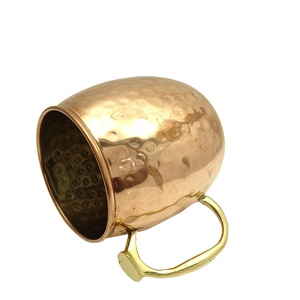 Best Quality Copper <b>Mug</b> and Drinking Short Glass Rose Gold Color Copper Drinkware <b>Beer</b> <b>Mug</b> Wholesale Price - Product Image 5