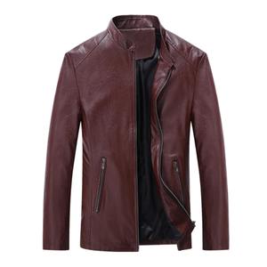 Chaqueta de cuero de alta calidad para hombre, estilo motero, nueva colección, moda de invierno, estilo urbano. - Product Image 1