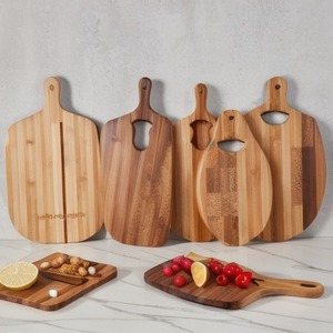 Tabla de cortar de madera elegante de lujo marrón Natural 100%, accesorios de cocina de la mejor calidad, bloque de cortar verduras - Product Image 1