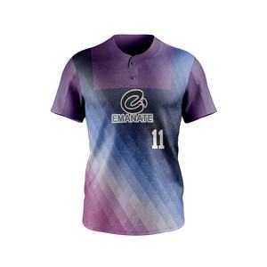 เสื้อเบสบอลผู้หญิงสั่งทำขายส่ง พร้อมพิมพ์ลายด้วยความร้อน ระบายอากาศได้ดี ไซส์พลัส ซอฟต์บอล ชื่อทีมสั่งทำได้ - Product Image 5