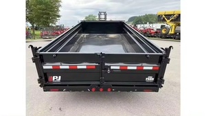 Remorque agricole pour tracteur à benne basculante hydraulique à 2 roues 83x14 Remorque à benne basculante à vendre - Product Image 5