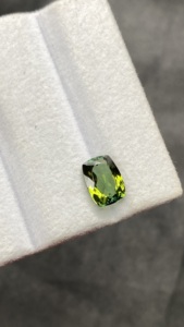 Chứng nhận hiếm nhất tự nhiên Tanzanite 2.19 Carat dài đệm cắt màu xanh Màu Xanh Lá Cây Đá độc quyền cho cửa hàng của tôi-tự nhiên Zoisite Tanzanite - Product Image 5