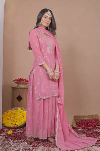 Reserva Ahora Exclusivo Salwar Kameez Estilo Anarkali de Alta Calidad para Bodas y Compromisos, Personalizado y Confortable a un Precio Razonable - Product Image 2