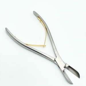 คีมสแตนเลสตรง14.0ซม. สำหรับการตัดกระดูกเครื่องมือผ่าตัดแบบแมนนวลได้รับการอนุมัติจาก CE - Product Image 1