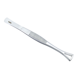 Pince à épiler professionnelle en acier inoxydable, légère et durable, à mâchoires triangulaires, pour manucure, usage domestique et commercial, pour une préhension plus large - Product Image 4