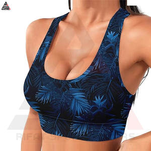 Soutien-gorge de sport pour femme, extensible dans les quatre sens, imprimé par sublimation, soutien-gorge de yoga et de gymnastique pour femme - Product Image 5