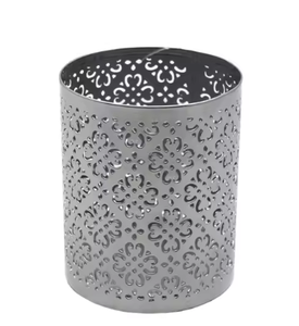 Vela de mesa de comedor moderna Votives ARTES DE Metal exclusivas para decoración de boda y Navidad diseño superior tarros de acabado iluminación votiva - Product Image 3