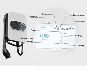 Estación de Carga para Vehículos Eléctricos Khons con Certificación CE, de 3.7kW a 7kW, Tipo 2, con 4G/RFID/OCPP/WIFI, para Hogar y Negocios - Product Image 2