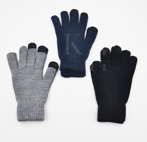 ถุงมือผ้าฝ้ายถักสีขาวปลอดภัยระบายอากาศได้หน้าจอสัมผัสเข็มสำหรับใช้ในอุตสาหกรรมนำมาใช้ใหม่ - Product Image 2