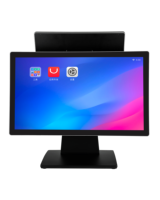 Google Store POS uang tunai, 18.5/21.5 "+ 11.6/15.6" All-in-One Terminal POS Android/Linux sentuh untuk ritel