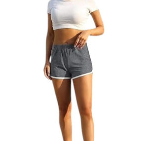 Meilleures ventes OEM de shorts de yoga de gymnastique à taille haute pour femmes, vêtements de sport élastiques d'été respirants, shorts moyens de haute qualité, prix de gros - Product Image 6