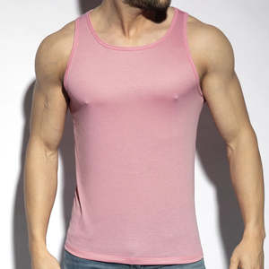 AASTANA WEARS INC Débardeur de sport d'été pour homme, col rond, tricot polyester/coton, respirant, séchage rapide, sous-vêtement musculaire personnalisé - Product Image 6