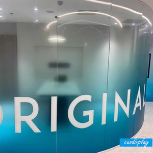 Vinilo Adhesivo Personalizado con Logotipo <span class=keywords><strong>para</strong></span> Ventanas, Película Esmerilada <span class=keywords><strong>para</strong></span> Privacidad en Oficinas, Adhesivos Decorativos <span class=keywords><strong>para</strong></span> Vidrio Esmerilado, <span class=keywords><strong>Calcomanías</strong></span> <span class=keywords><strong>para</strong></span> Paredes <span class=keywords><strong>de</strong></span> Espacios Comerciales - Product Image 4
