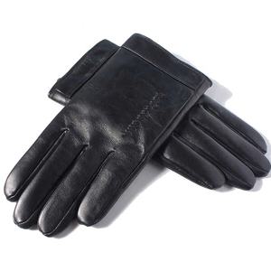 NOUVEAU Gants en PU pour hommes Gants de conduite d'hiver imperméables et chauds Gants en cuir de moto du Pakistan Gants en cuir à écran tactile - Product Image 2