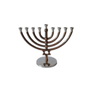 Menorah เชิงเทียนหลายแบบ,เชิงเทียนโลหะสำหรับตกแต่งบ้านหรืองานแต่งงาน - Product Image 6