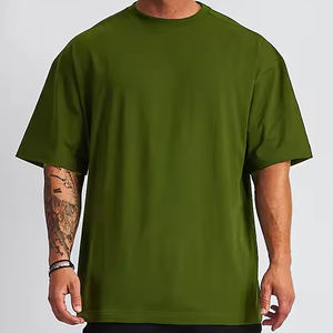 Camisetas Lisas Transpirables de Alta Calidad, 100% Algodón, 240 g/m², Hombros Caídos, Estampado en Relieve, Estilo Pro Club, las Más Populares - Product Image 2