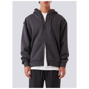 Venta al por mayor personalizar hombres 100% algodón peso pesado Sudadera con capucha de gran tamaño para los hombres de alta calidad ropa casual con personalizar el logotipo - Product Image 6