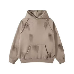 Sudaderas con Capucha Bordadas de Invierno Unisex Más Vendidas en Tallas Grandes, Lavadas a la Piedra, Hechas a Medida, MOQ Bajo, Marca Privada - Product Image 2