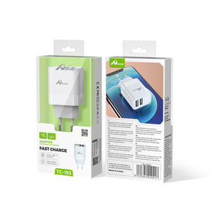 15W Dual <b>USB</b> <b>Adapter</b> 3A TC-193 Balnco Product Category <b>Adapters</b> & Connectors - Product Image 1