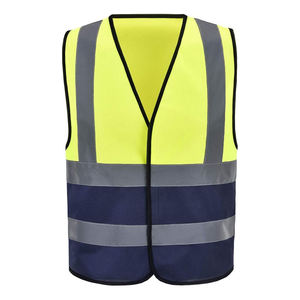 El mejor chaleco de seguridad de alta visibilidad Premium, chaleco de tamaño personalizado, seguridad reflectante, doble red, multifuncional, resistente - Product Image 6