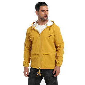 Veste Softshell épaisse brodée sur mesure pour hommes imperméable, respirant, coupe-vent, randonnée, impression multi-poches, fermeture éclair complète - Product Image 1