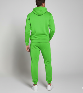 Survêtement unisexe personnalisé à capuche uni style streetwear |   Ensemble de jogging en molleton 100% coton de qualité supérieure |   Tenue de mode d'hiver - Product Image 2