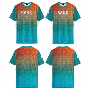 เสื้อยืดสำหรับผู้ชายทรงคลาสสิกน้ำหนักเบาเสื้อยืดสีตัดกัน - Product Image 6