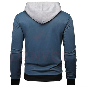 Derniers modèles de sweats à capuche décontractés pour hommes fabriqués au Pakistan, 100% coton molletonné avec poche - Product Image 3