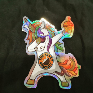 Pegatinas ecológicas personalizadas con logotipo, vinilo resistente a la intemperie resistente a los rayos UV, fuerte presencia de marca para fines decorativos - Product Image 2