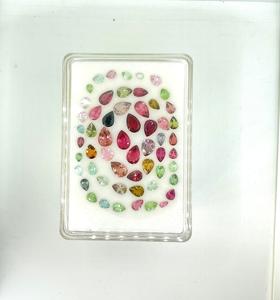 32.10 carats plusieurs couleurs tourmaline poire coupe pierre de qualité supérieure pour la fabrication de bijoux fins pierres précieuses naturelles - Product Image 1