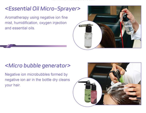 Macchina Professionale Coreana 7-in-1 per Lavaggio e Cura dei Capelli con Microcorrente per Crescita dei Capelli e Pulizia di Viso e Cuoio Capelluto per Salone - Product Image 4