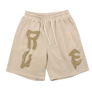 High Quality Men's <b>Shorts</b> 100% Cotton Puff Printed <b>Shorts</b> Casual Wear Hot Selling Custom <b>Shorts</b> - Product Image 2