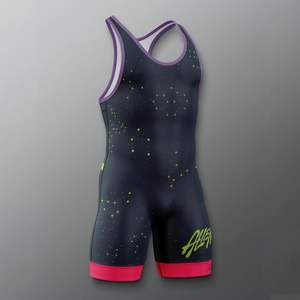 OEM TESPOO SPORTS Meilleure qualité personnalisée 100% polyester à séchage rapide Singlet de lutte pour hommes Taille plus Impression numérique Conception personnalisée - Product Image 3