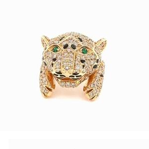 5.00Ct VVS Moissanite Hip Hop Or Jaune Diamant Coupe Ronde Ice Out Style Bague Anniversaire Homme Argent Sterling 925 - Product Image 5