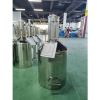 Bidon de mesure en acier inoxydable de type Séraphin de 10 litres et 20 litres, réservoir de calibrage de carburant de 20 litres