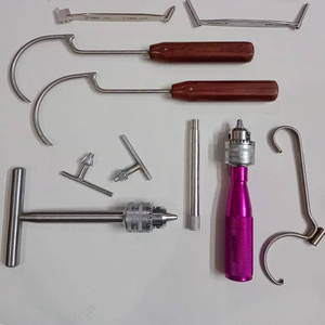 Juego de instrumentos médicos ortopédicos de alta calidad para cirugía veterinaria de 9 Uds. Herramientas de precisión duraderas de acero inoxidable para animales - Product Image 2
