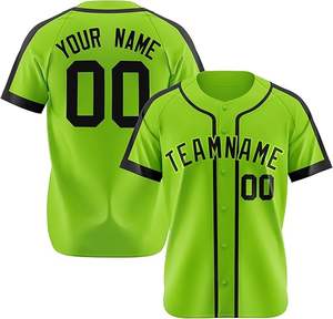 Meilleurs uniformes de baseball du fabricant pour hommes Nouveau style et ensembles respirants dans toutes les tailles Prix de gros - Product Image 2