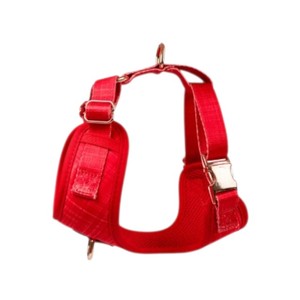 Arnés para Perro a Cuadros Rojos con Cierre de Hebilla Ajustable, Estilo Simple, Tipo Rower para Perros - Product Image 5