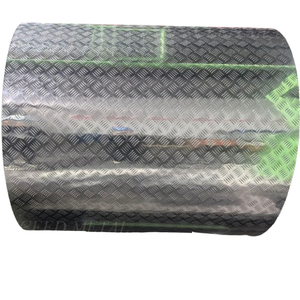 Lastra in Alluminio Antiscivolo <span class=keywords><strong>Goffrata</strong></span> a Diamante, Fogli di Alluminio in Lega 3003 H14 H22 H16 H26 - Product Image 1
