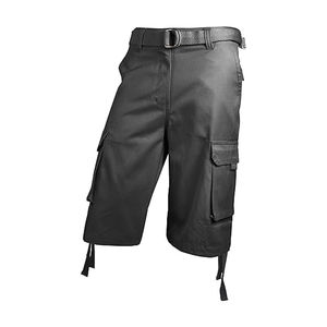 Nuevo servicio OEM, precio al por mayor, directo de fábrica, pantalones cortos de cuero para hombre, la mejor llegada, ropa cómoda, pantalones cortos de cuero para hombre de talla grande - Product Image 3