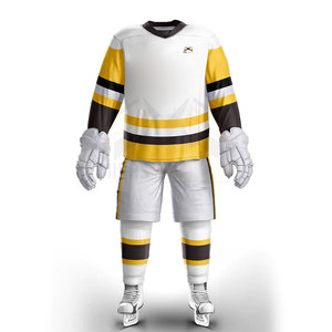 Uniforme de Hockey sobre Hielo Ligero de Talla Grande, 100% Poliéster, Fabricado en Fábrica, con Logotipo y Color Personalizados, Ropa Deportiva Unisex para Adultos - Product Image 1