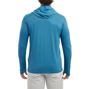 Chemises de pêche à capuche légères 180 g/m², 92 % polyester, 8 % élasthanne, 100 % polyester, séchage rapide - Product Image 2