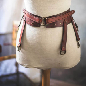 Ceinture corset en cuir véritable souple ceinture de mode abordable pour le bureau et la fête ceinture corset en cuir faite à la main élégante - Product Image 1
