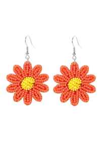 Handmade Trendy Easter Beaded Carrots and Eggs Drop <b>Earrings</b> From India Fashion <b>Stud</b> <b>Earrings</b> for Holiday Celebrations - Product Image 5