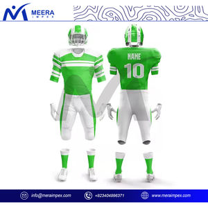 Camisetas de Fútbol Americano Personalizadas para Adultos, Diseño OEM, Impresas, 100% Poliéster, UPF 50, Transpirables, Manga Corta, para Entrenamiento - Product Image 3